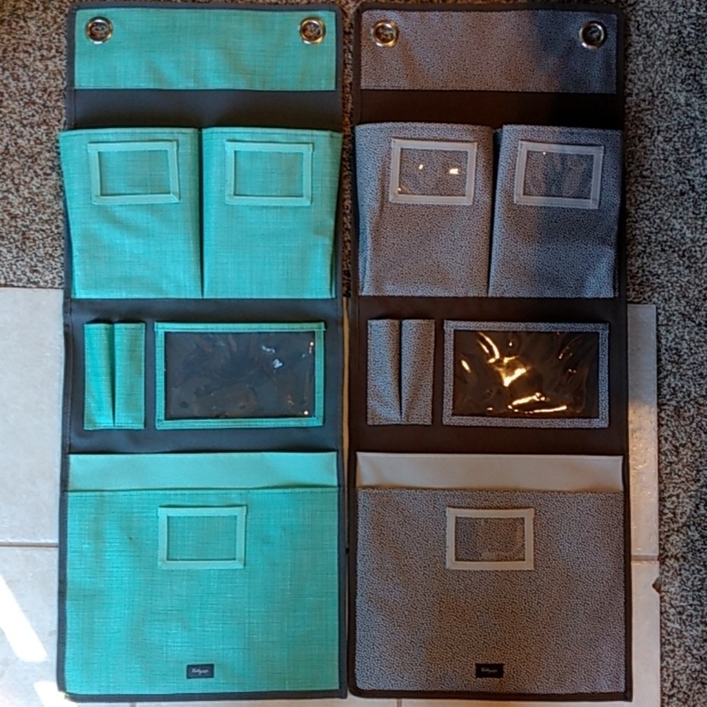 2 Thirty-one hanging mail organizers